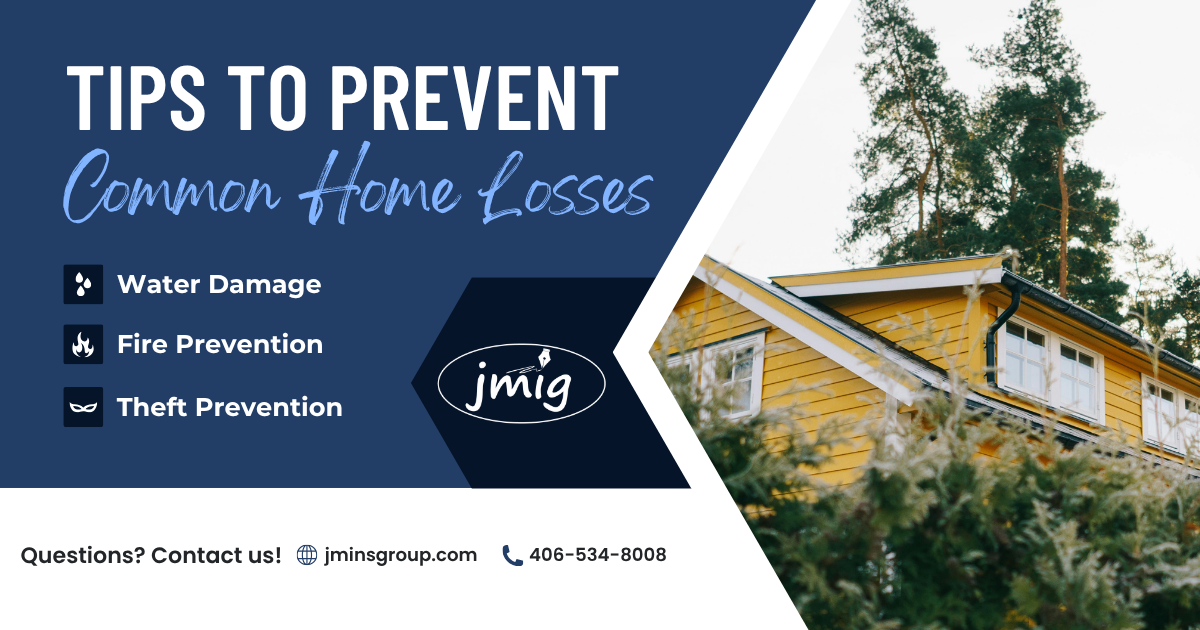 Tips to Prevent Common Home Losses – JM Insurance Group